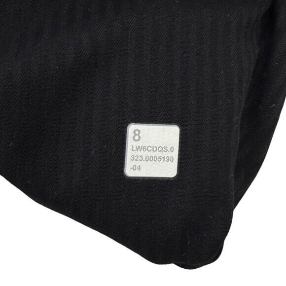 LULULEMON Dance Studio Mid-Rise Crop 25" Size 8 Black - Picture 10 of 10